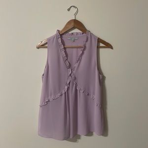 Naked zebra light purple blouse